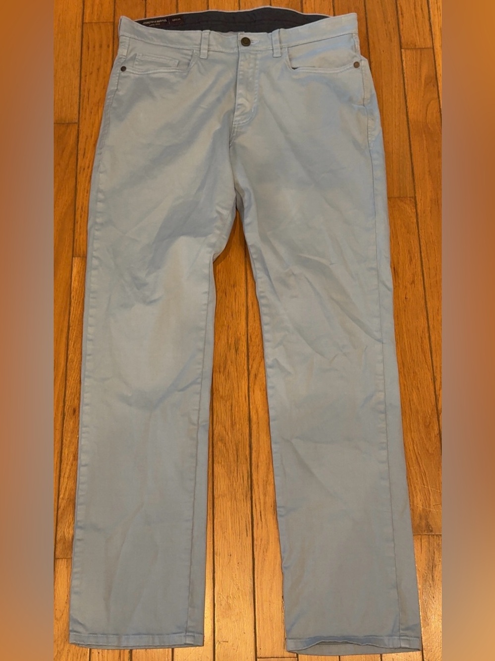 Mens Johnston & Murphy Baby Blue Pants, 32x32
